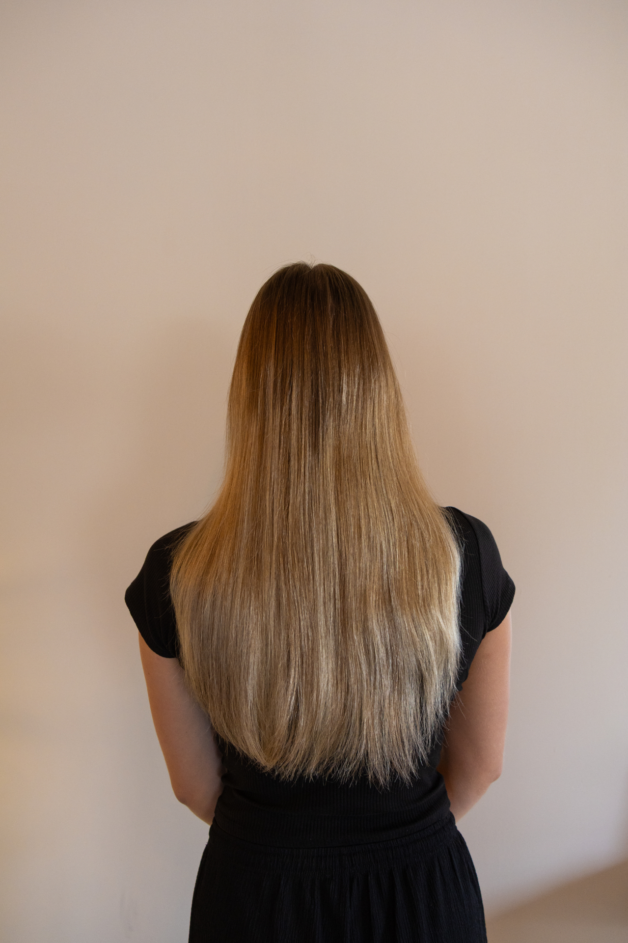 Blonde balayage — voor